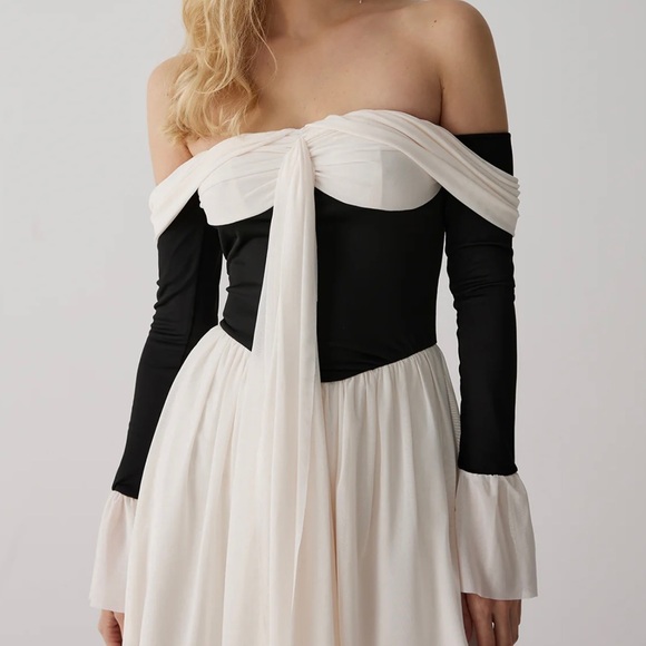 Commense Frenchy Off Shoulder Mini Dress - Picture 3 of 8
